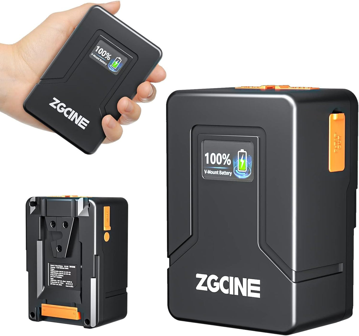 Mini V-Mount Battery 99Wh 14.8V 6800mAh with D-TAP USB-C USB-A Output M26155
