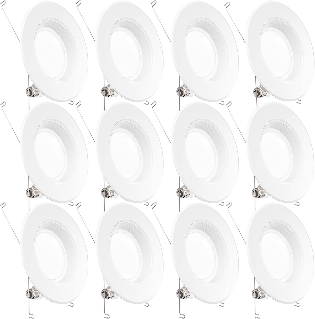 12 Pack 5/6 Inch LED Recessed Lighting F341729