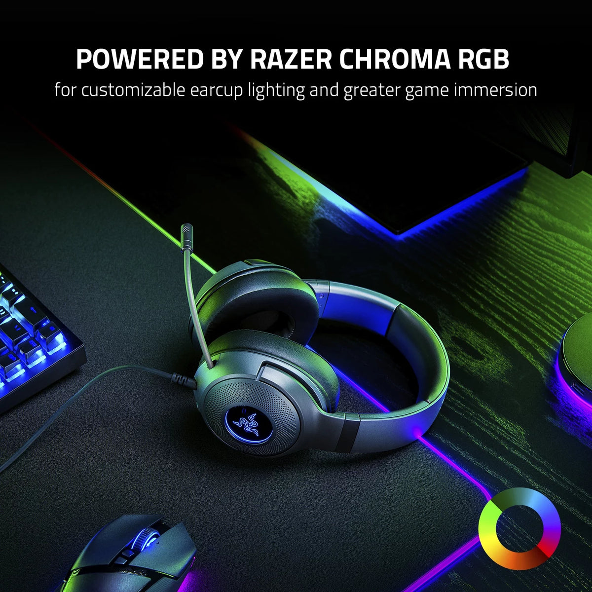 Black Wired Gaming Headset K16236