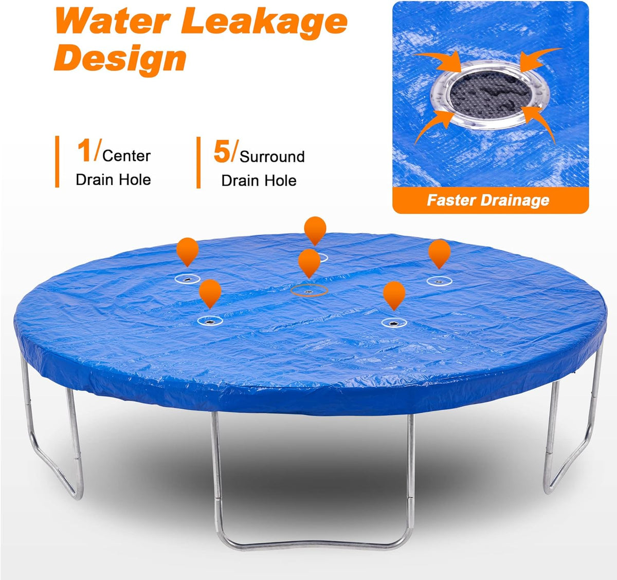 10 Foot Trampoline Winter Cover N432