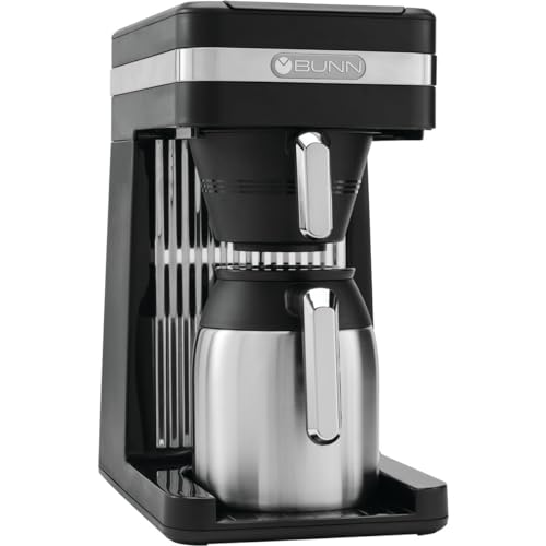 10-Cup Black Stainless Steel Coffee Maker P2371