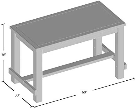 Wood Counter Height Dining Table S8239