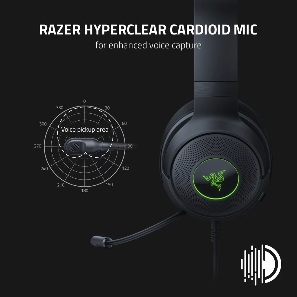 Black Wired Gaming Headset K16236