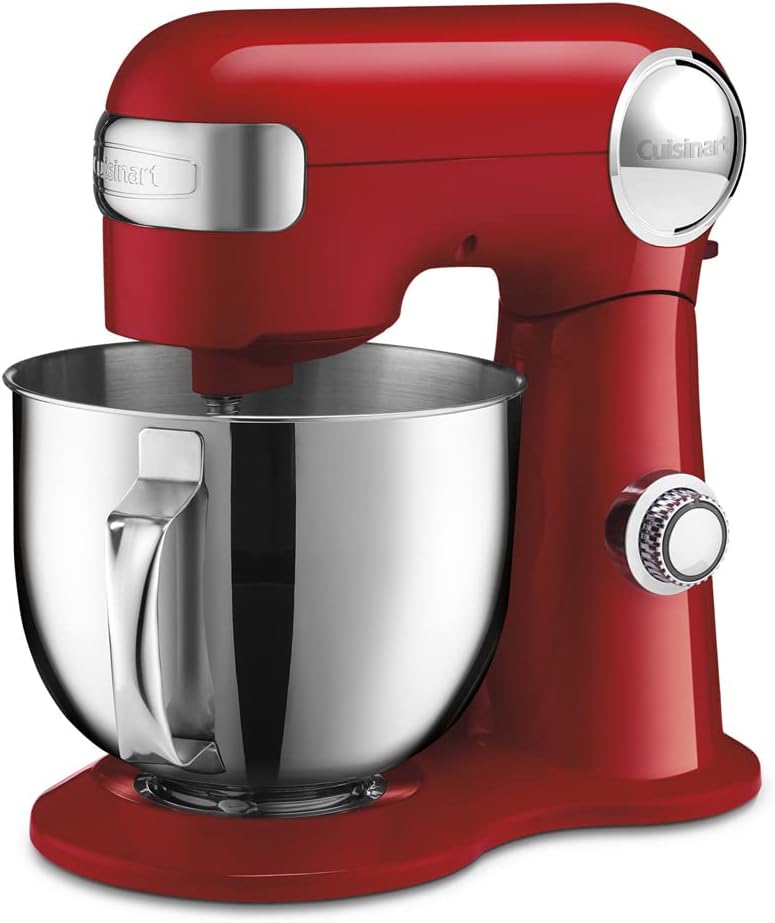 Red 5.5-Quart Stand Mixer with Measuring Cup Set of 3 S24326