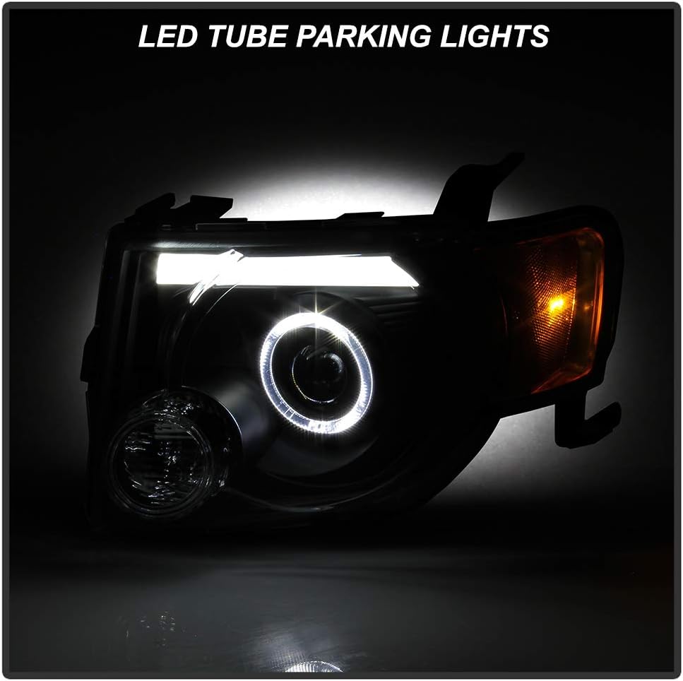Black Housing LED Projector Headlights for Ford Escape Y95993