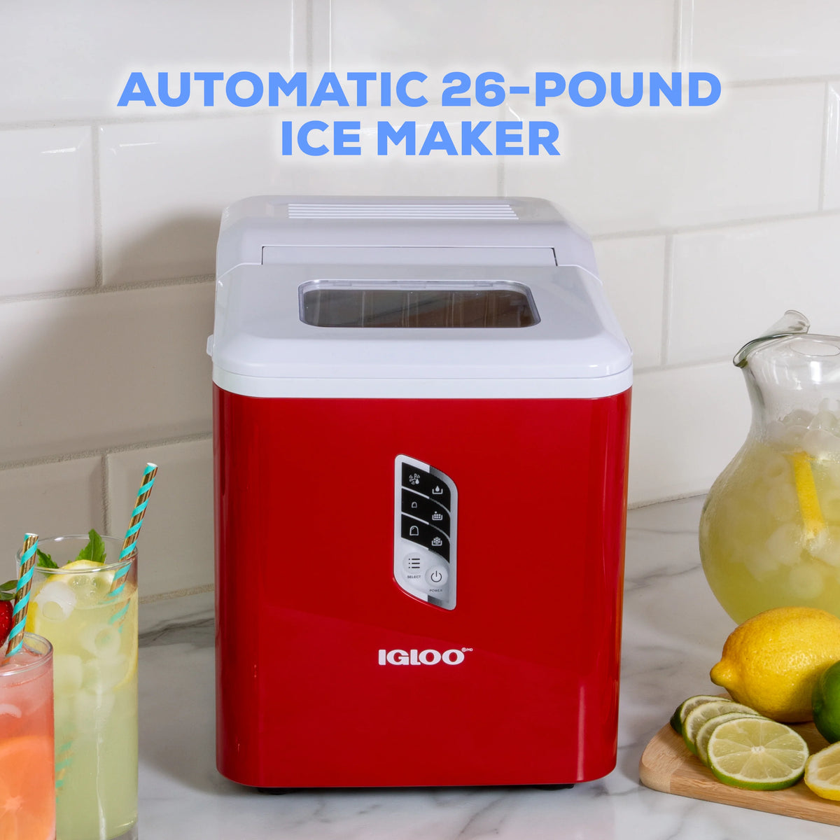 Automatic Self-Cleaning 26-Pound Ice Maker T7649