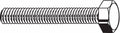1/4 inch-20 Grade 5 Hex Head Cap Screw, Steel, Pk 1400 V166308
