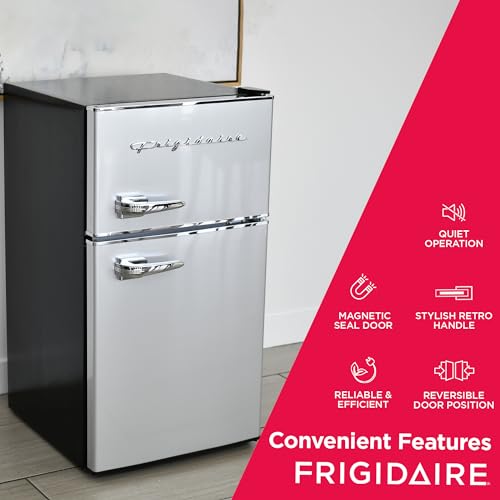 Compact Stainless Steel Top-Freezer Refrigerator 3.2 cu ft X39647