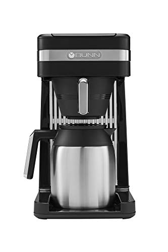 10-Cup Black Stainless Steel Coffee Maker P2371