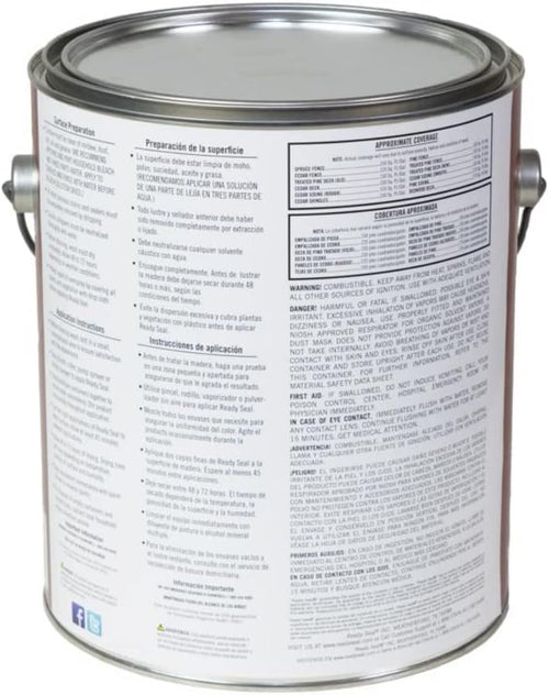 1 gal Mission Brown Exterior Wood Stain and Sealer N442775