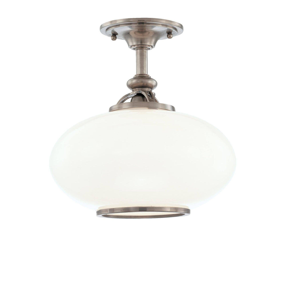 1 Light Semi Flush Old Nickel B53206