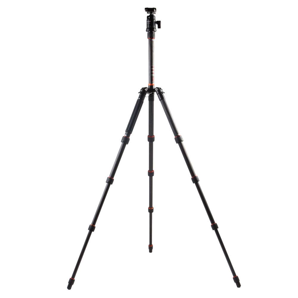 Carbon Fiber 5-Section Tripod Kit with Monopod and Ball Head L994