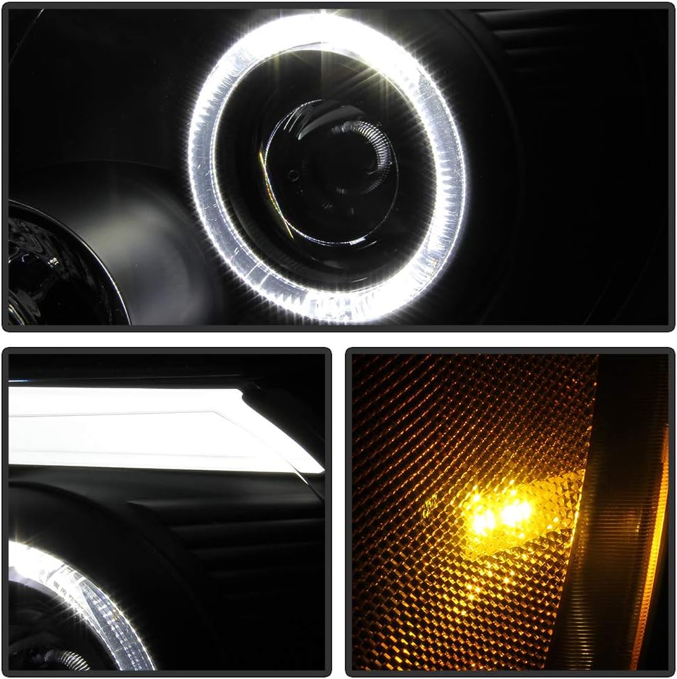 Black Housing LED Projector Headlights for Ford Escape Y95993