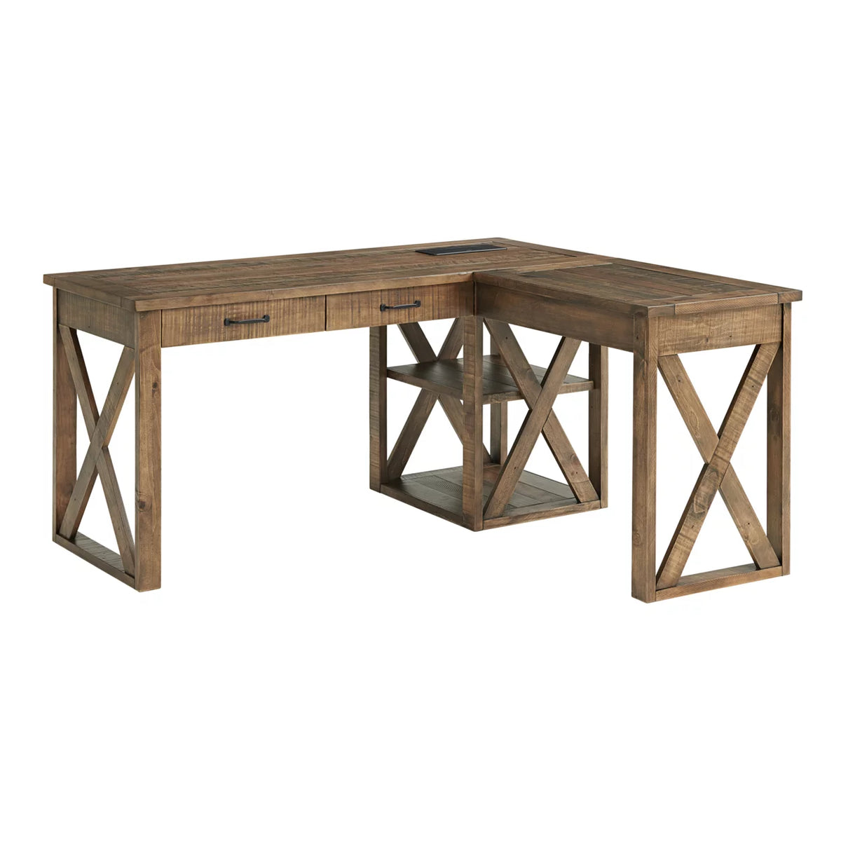 60 Inch 2 Drawer L Desk K110478