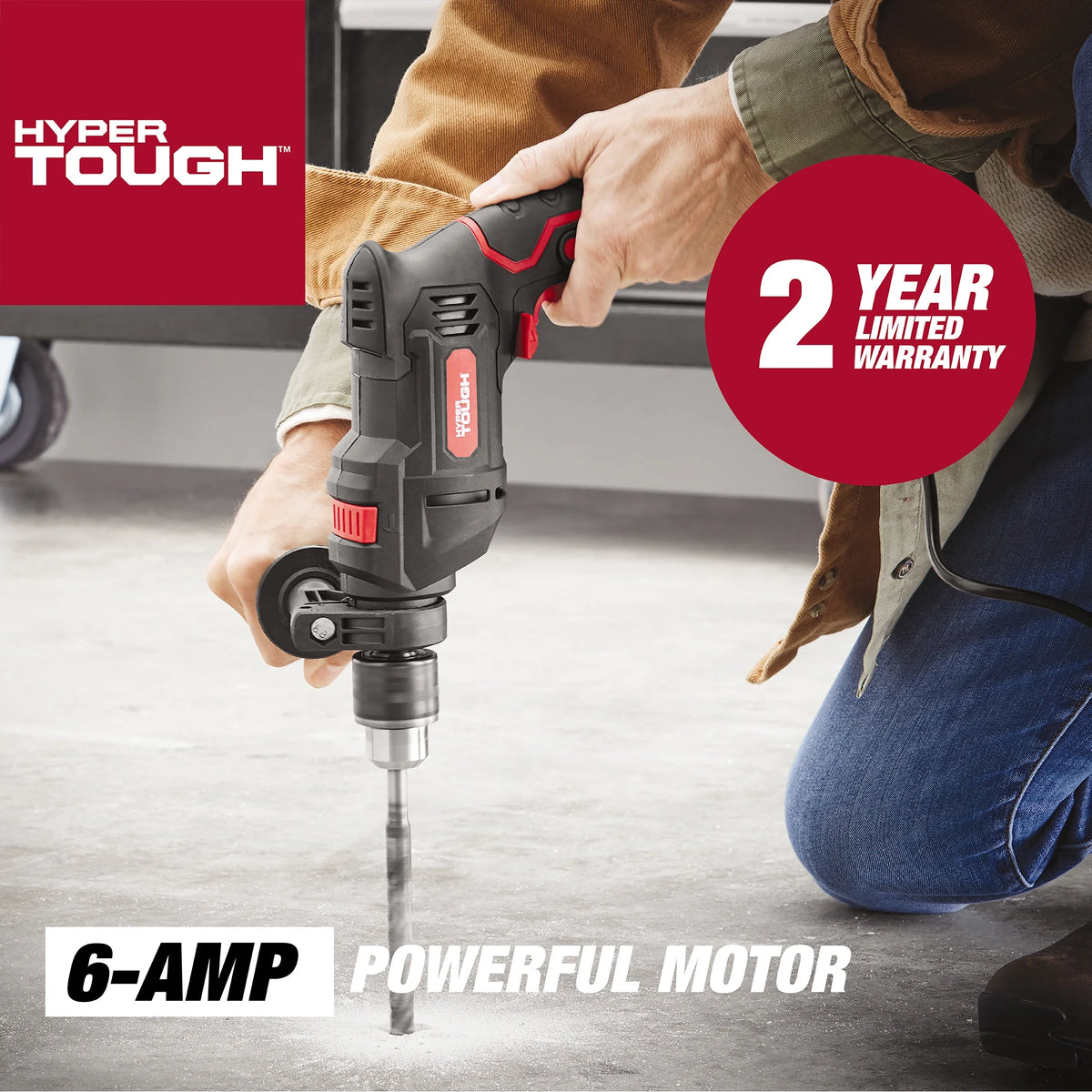 1/2-inch Corded Hammer Drill V1653