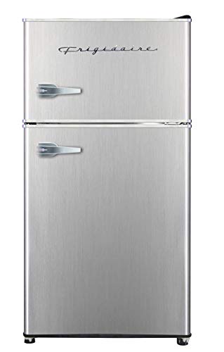 Compact Stainless Steel Top-Freezer Refrigerator 3.2 cu ft X39647
