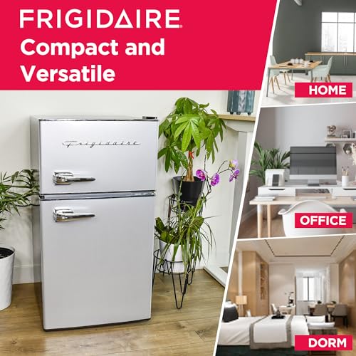 Compact Stainless Steel Top-Freezer Refrigerator 3.2 cu ft X39647